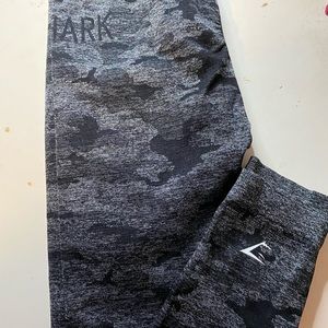 Official gymshark seamless camo leggings